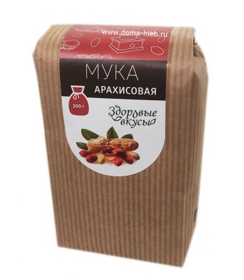 Мука Арахисовая "Здоровые вкусы" 300г - вид 1 миниатюра